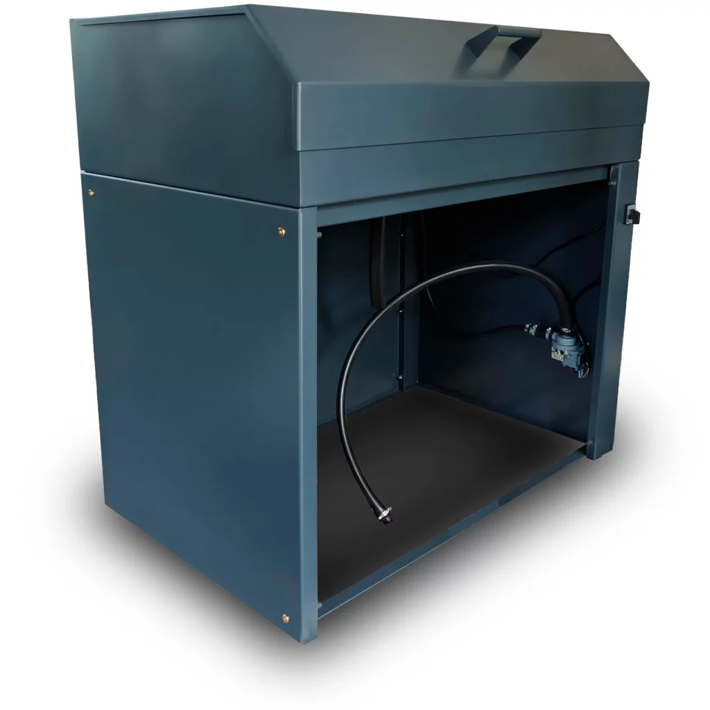 ontvetterbak met pomp